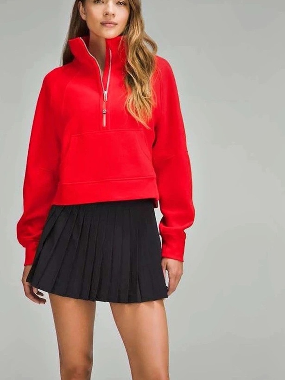 lululemon Scuba Oversized Funnel-Neck Half Zip